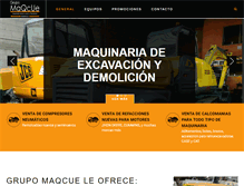 Tablet Screenshot of maqcue.com
